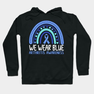 We Wear Blue Arthritis Awareness Hoodie